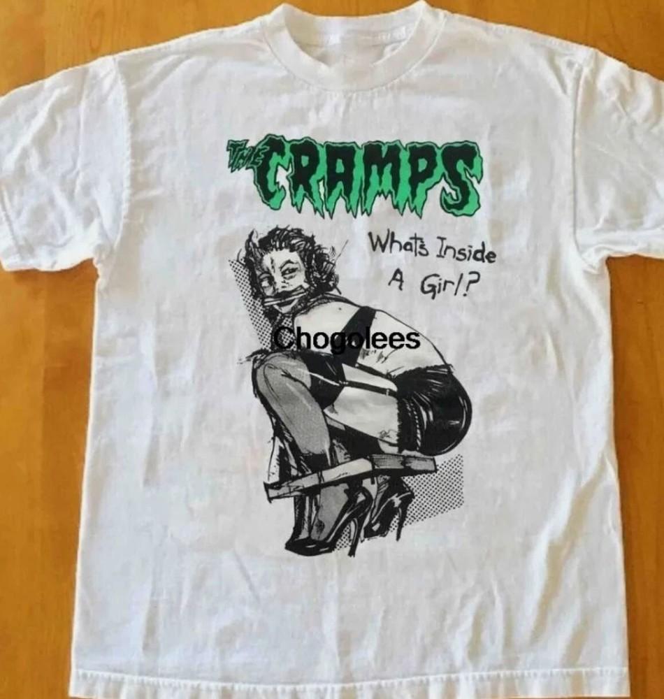 Рідкісна футболка гурту THE CRAMPS, що всередині дівчини, футболка рок-гурту Унісекс Футболка XXXL
Рідкісна футболка гурту THE CRAMPS, що всередині дівчини, футболка рок-гурту Унісекс Футболка XXXL