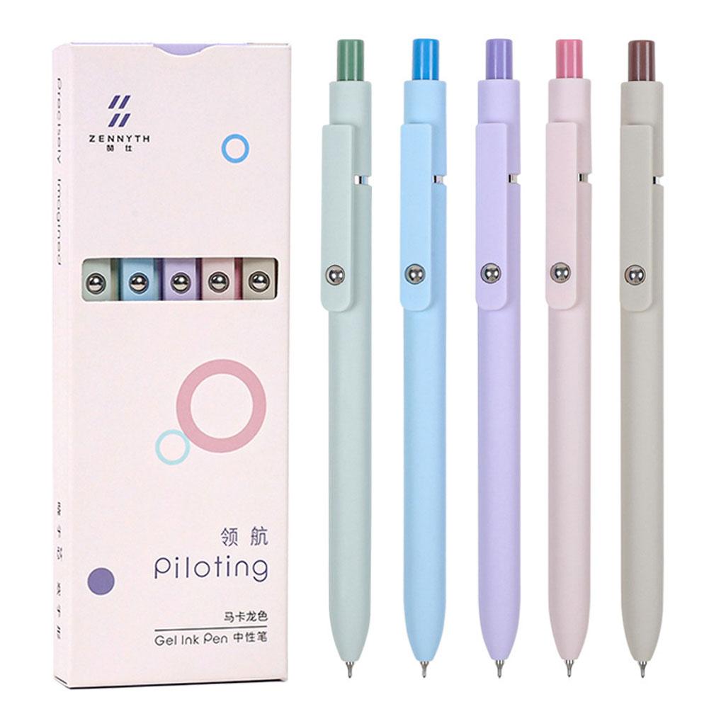 5Pcs Retro Morandi Colour Gel Pens Soft Touch Quick Dry Smooth 0.5mm Gel Ink Pen For School Writing Stationery Supplies
5Pcs Retro Morandi Colour Gel Pens Soft Touch Quick Dry Smooth 0.5mm Gel Ink Pen For School Writing Stationery Supplies