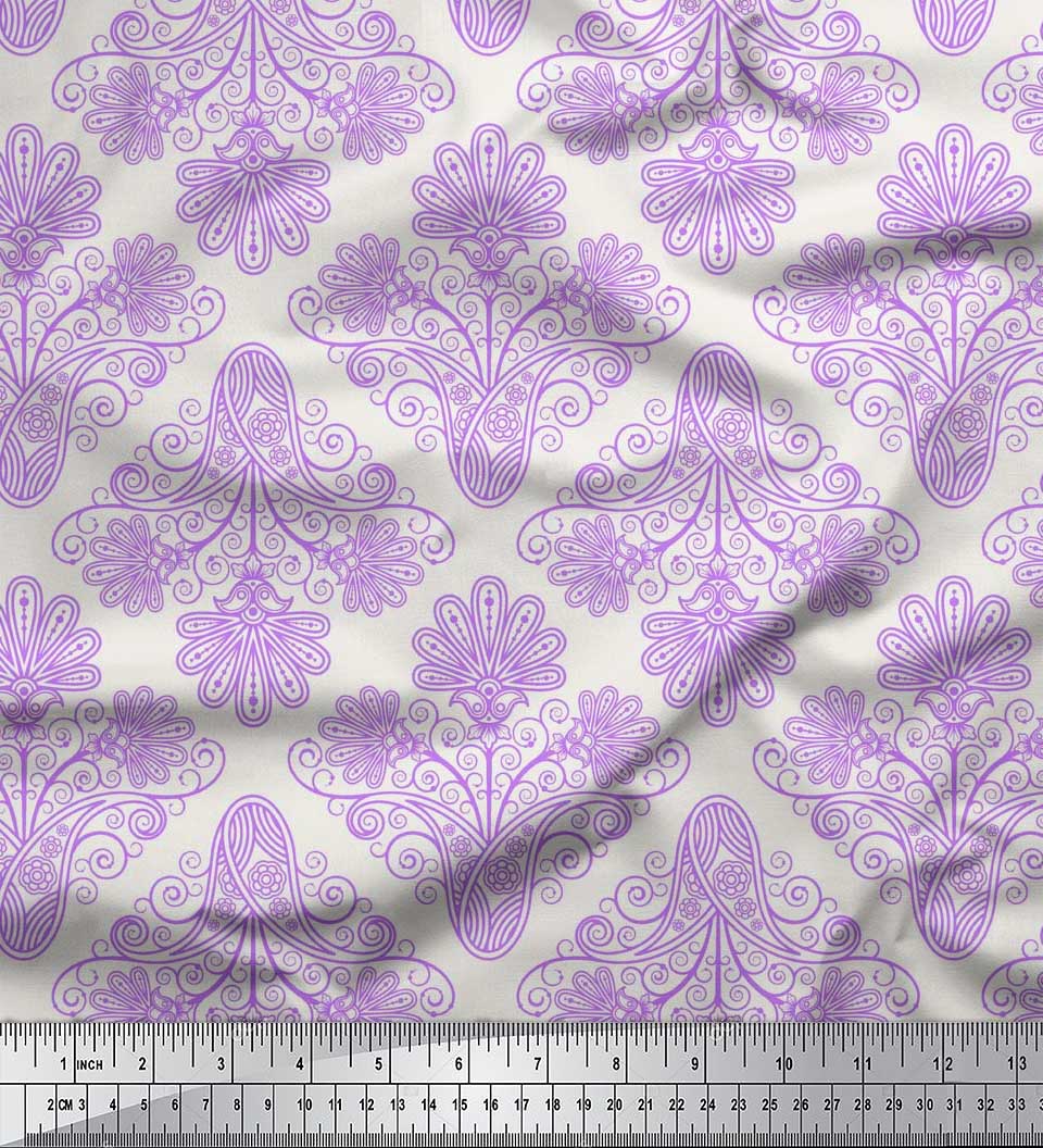 Soimoi Japan Crepe Satin Fabric Swirls & Paisley Printed Craft Fabric by the metre 42 Inch 42 Inch Wide - Poly Crepe коричневий
Soimoi Japan Crepe Satin Fabric Swirls & Paisley Printed Craft Fabric by the metre 42 Inch 42 Inch Wide - Poly Crepe коричневий