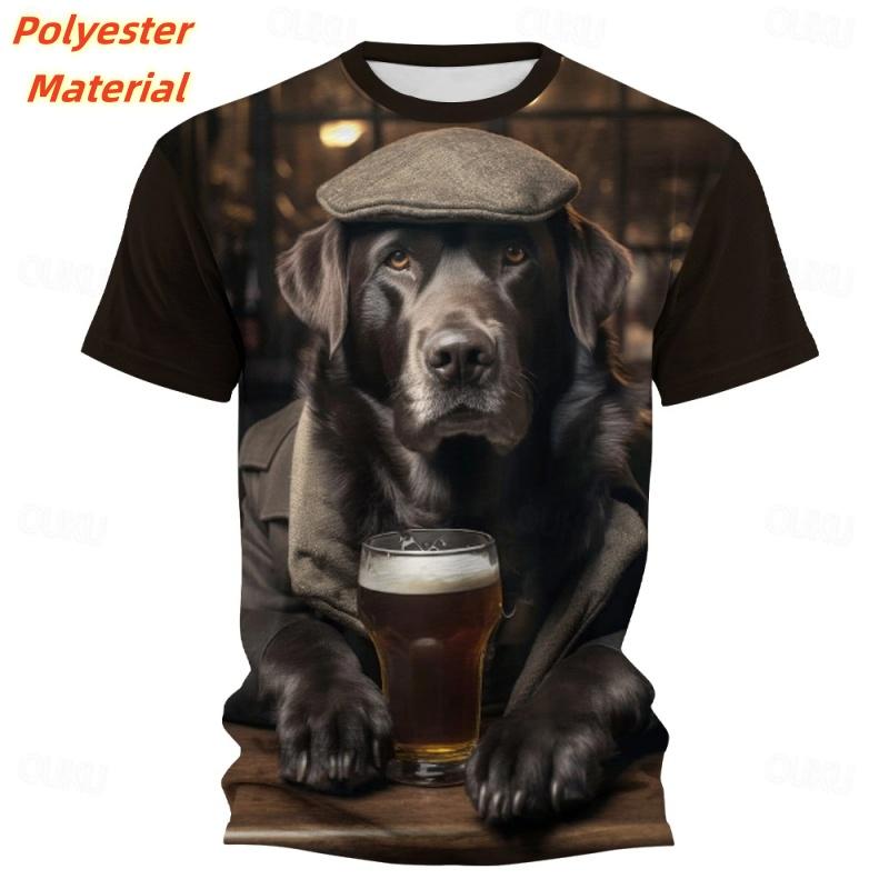 Animal Dog Beer 3D Printed T-shirt Men s Outdoor Street Round Neck Top Summer Casual Fashion Trend Short Sleeved Clothing 5XL
Animal Dog Beer 3D Printed T-shirt Men s Outdoor Street Round Neck Top Summer Casual Fashion Trend Short Sleeved Clothing 5XL