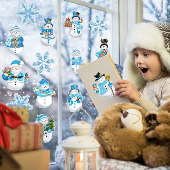 24 шт. Рождественская наклейка «Снеговик», синяя наклейка «Снеговик», «Снежинка», водонепроницаемая многоцелевая рождественская наклейка для окон автомобиля и холодильника 24PCS
24 шт. Рождественская наклейка «Снеговик», синяя наклейка «Снеговик», «Снежинка», водонепроницаемая многоцелевая рождественская наклейка для окон автомобиля и холодильника 24PCS