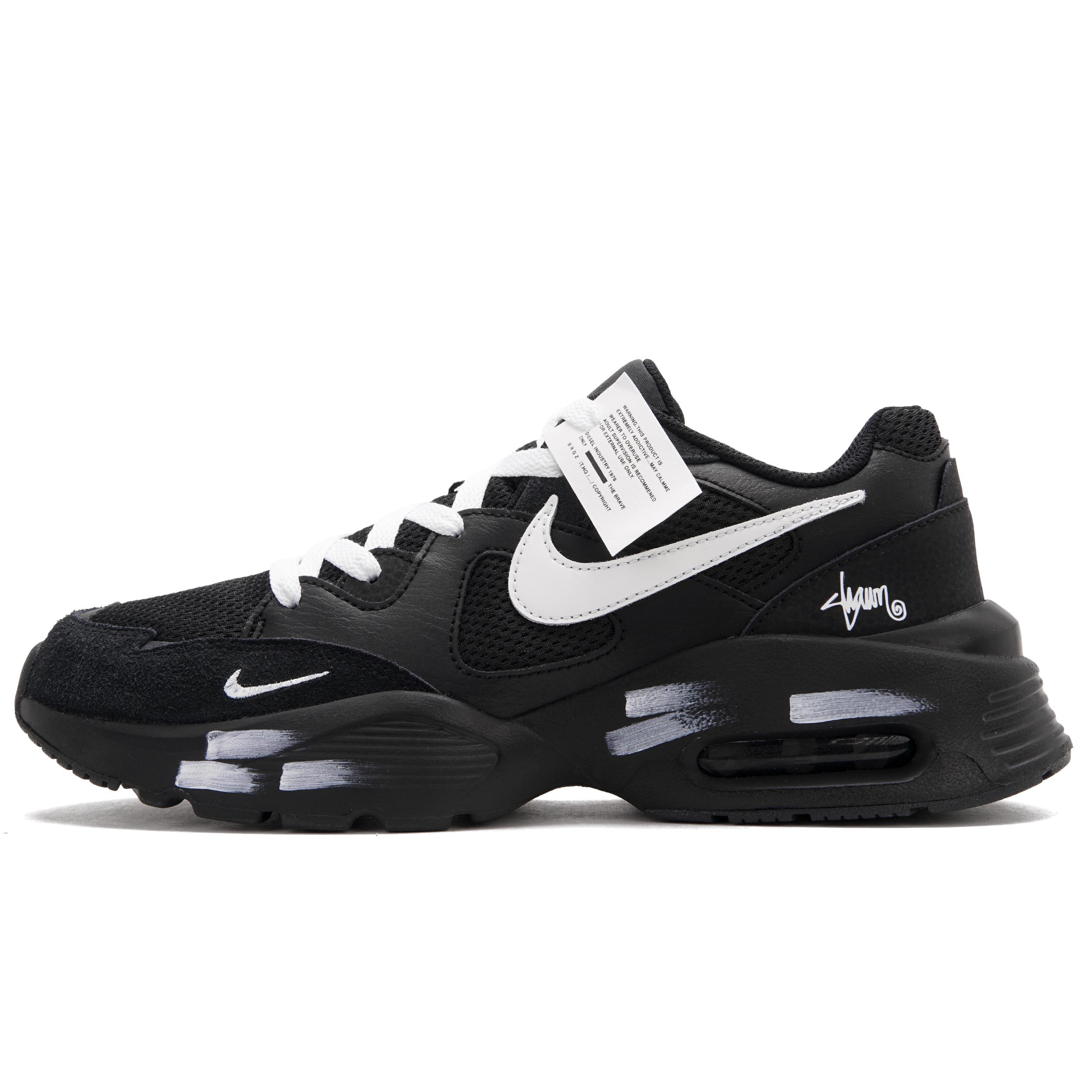 Nike Air Max Fusion Low top Running Shoes Men s Black White CJ1670-001(Team62-) 45
Nike Air Max Fusion Low top Running Shoes Men s Black White CJ1670-001(Team62-) 45