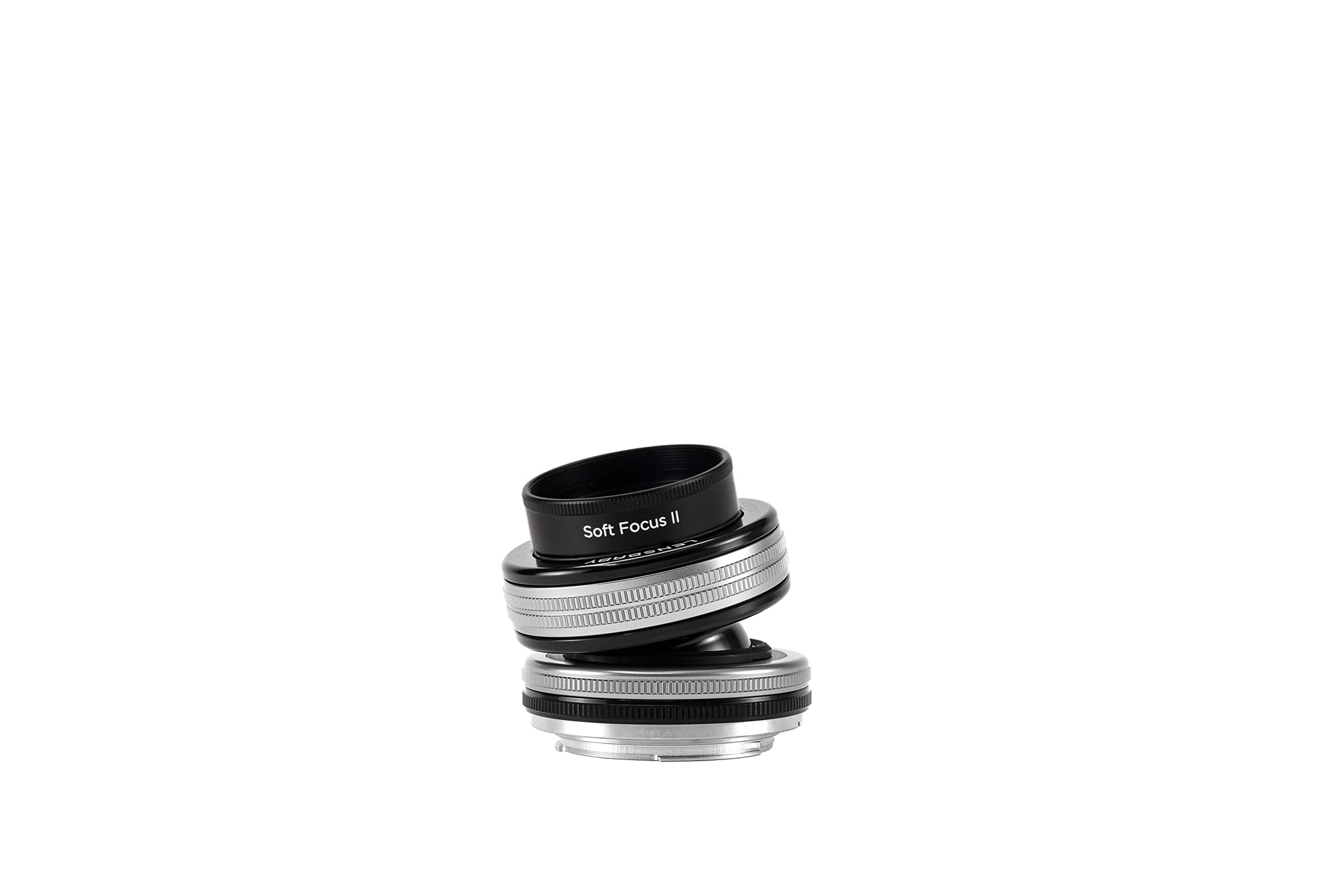 Lensbaby Tilt Lens Composer Pro II Soft Focus II Sony E Mount 50mm Manual Focus Compatible with Lensbaby Optic Swap System 406811 F2.5
Lensbaby Tilt Lens Composer Pro II Soft Focus II Sony E Mount 50mm Manual Focus Compatible with Lensbaby Optic Swap System 406811 F2.5