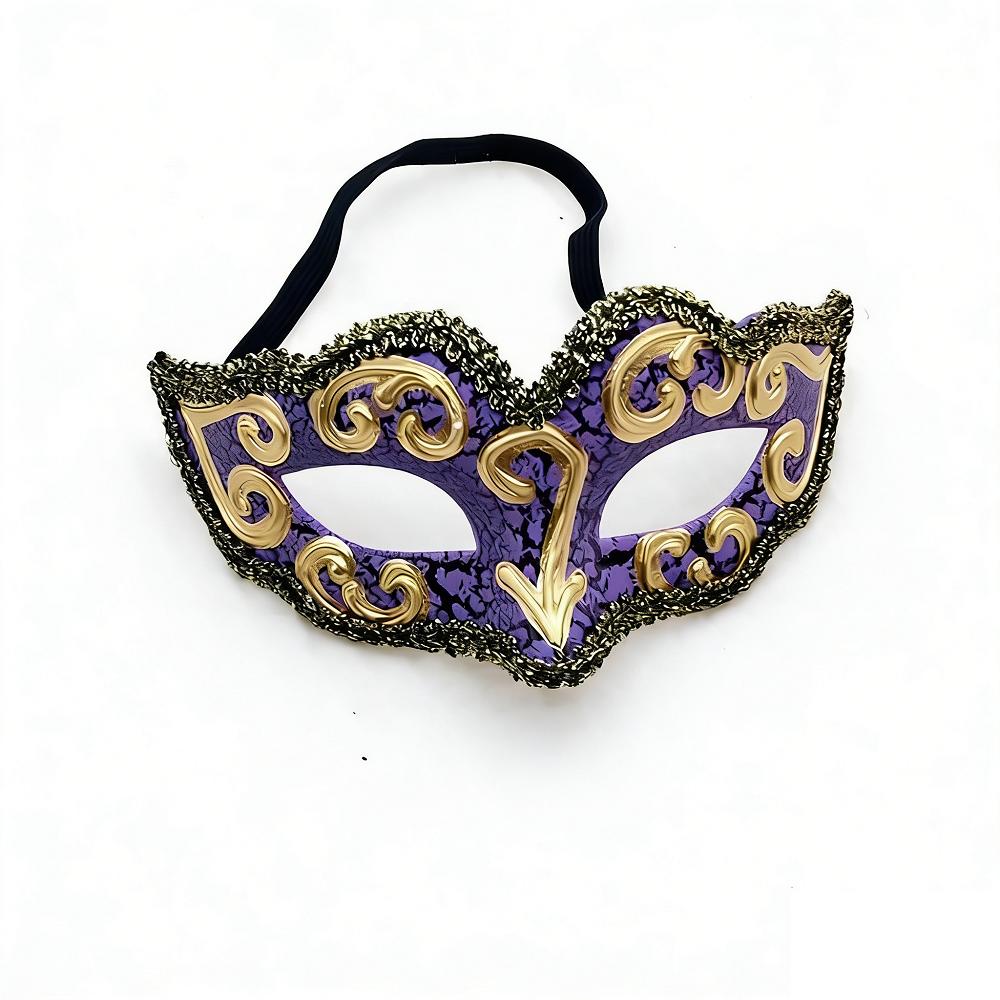 Vintage Venetian Masquerade Masks for Women Men Half Face Luxury Party Mask for Mardi Gras Halloween Carnival Cosplay Prom фіолетовий
Vintage Venetian Masquerade Masks for Women Men Half Face Luxury Party Mask for Mardi Gras Halloween Carnival Cosplay Prom фіолетовий