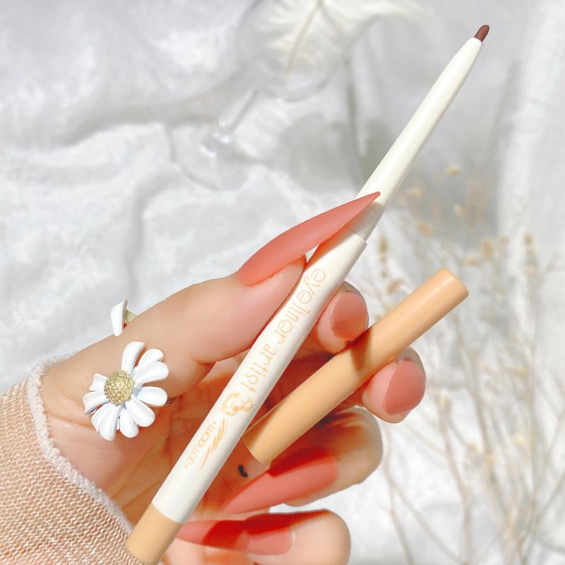 WODWOD 4-Color Smudge-Proof Eyeliner Gel Pencil: Brown & White Under-Eye Bag & Eyeshadow.
WODWOD 4-Color Smudge-Proof Eyeliner Gel Pencil: Brown & White Under-Eye Bag & Eyeshadow.