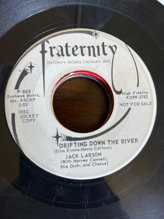 7-дюймовая пластинка ДЖЕК ЛАРСОН - Drifting Down the River F865PROMO Fraternity Reco 1960 США Поп Б/У
7-дюймовая пластинка ДЖЕК ЛАРСОН - Drifting Down the River F865PROMO Fraternity Reco 1960 США Поп Б/У