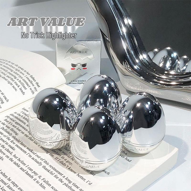 Art Value Mischievous Highlighter: Four-Color Pearlescent Diamond Texture for Brightening Under-Eye Shadow 2413. 2.8g
Art Value Mischievous Highlighter: Four-Color Pearlescent Diamond Texture for Brightening Under-Eye Shadow 2413. 2.8g