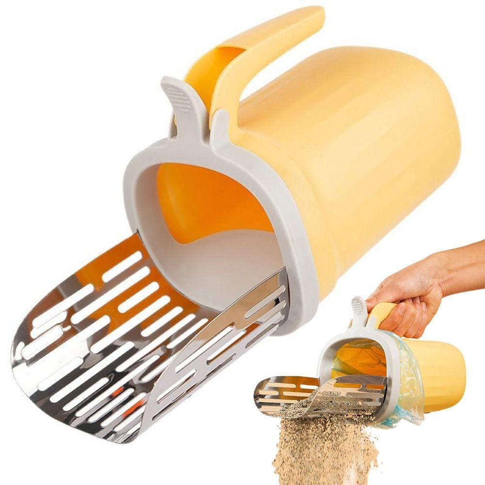 Large Capacity Pet Filter Scoop Stainless Steel Toilet Garbage Picker Cat Supplies жовтий
Large Capacity Pet Filter Scoop Stainless Steel Toilet Garbage Picker Cat Supplies жовтий