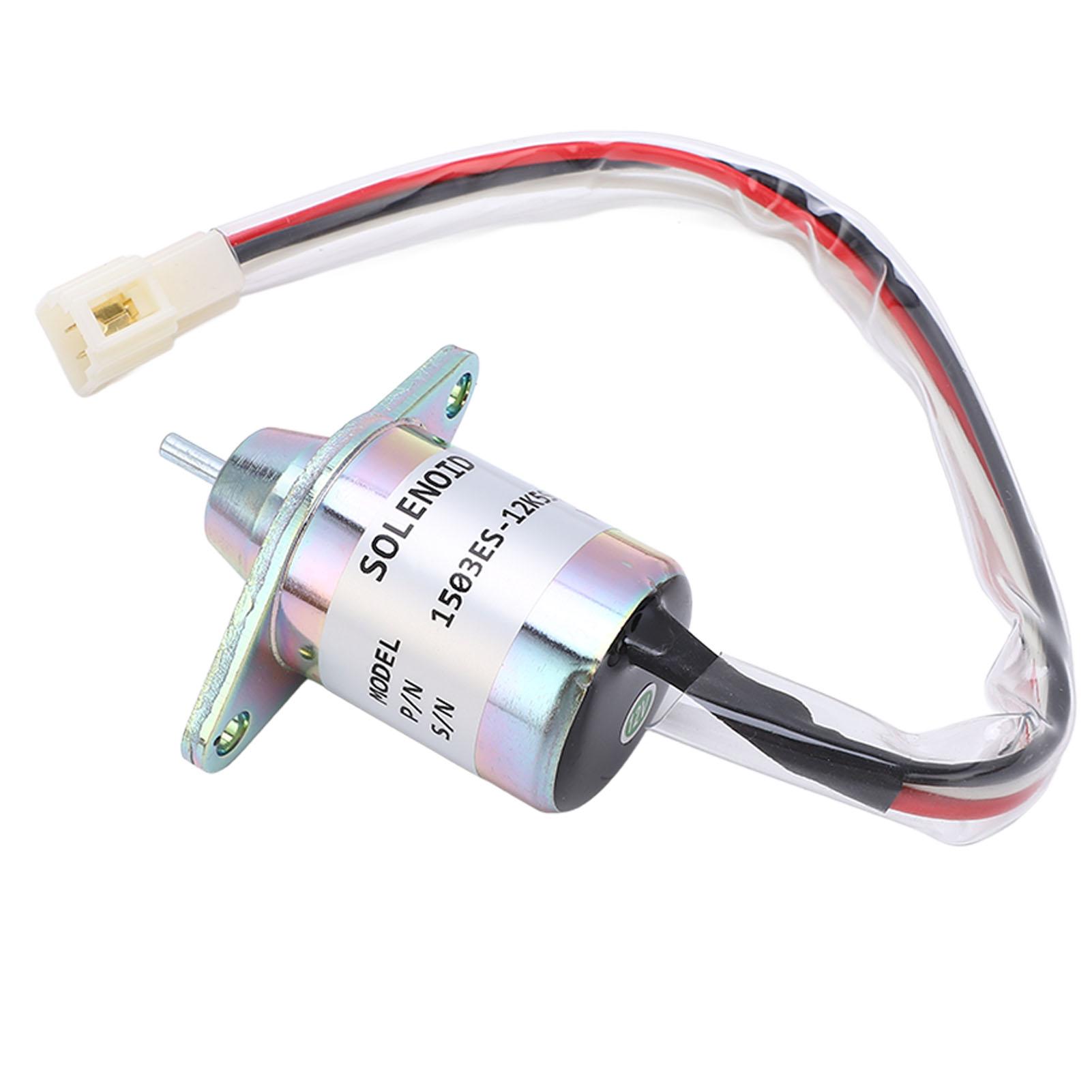 12V Fuel Shut Off Solenoid Valve 1503ES 12K5SUC5S Replacement For John Deere 355D Lawn Tractor
12V Fuel Shut Off Solenoid Valve 1503ES 12K5SUC5S Replacement For John Deere 355D Lawn Tractor