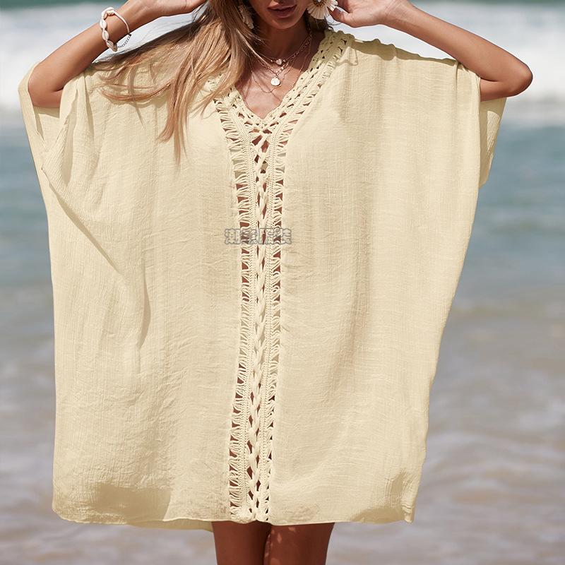 Пляжная накидка ручной вязки: Прозрачный, средней длины, защита от солнца One Size абрикосовый
Пляжная накидка ручной вязки: Прозрачный, средней длины, защита от солнца One Size абрикосовый