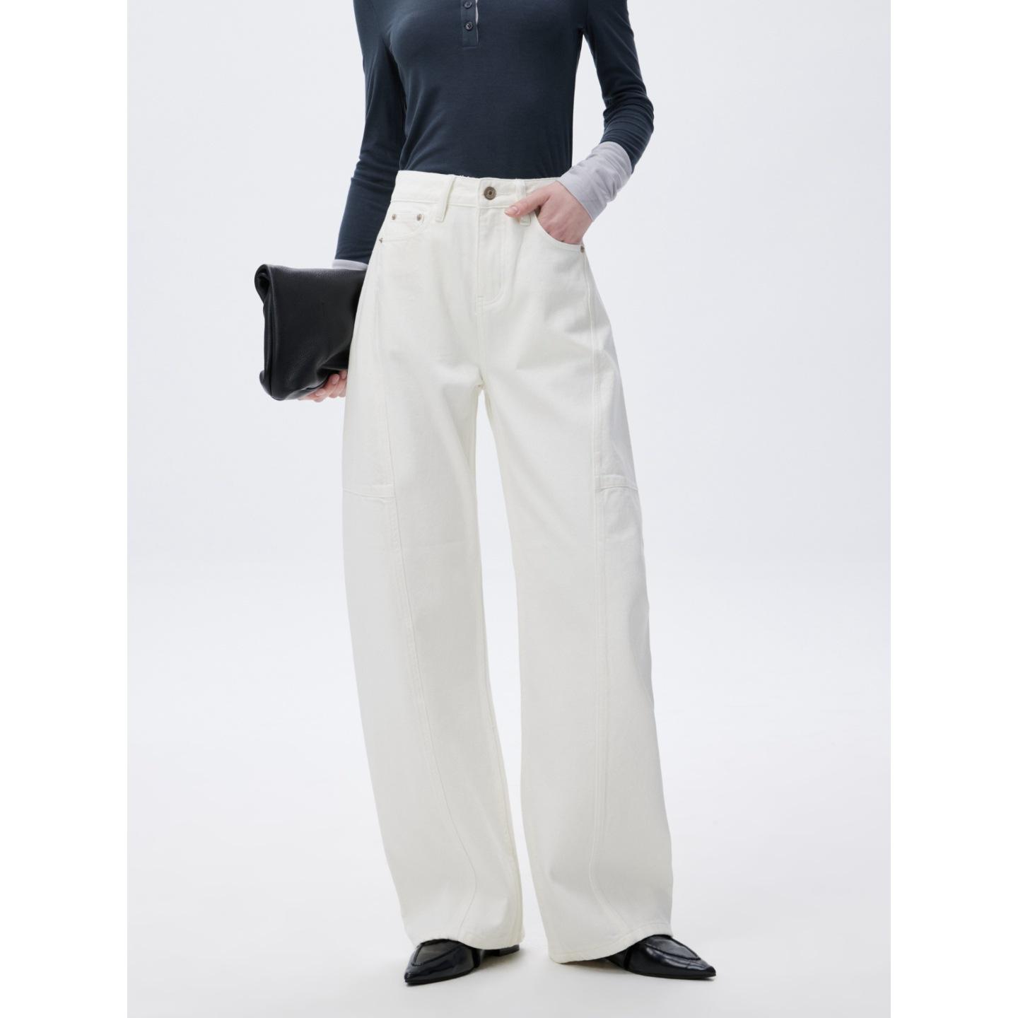 Premium Women s Slimming Cocoon Jeans - Long Staple Cotton, Tall Fit, Ivory White 27 слонова кістка/білий
Premium Women s Slimming Cocoon Jeans - Long Staple Cotton, Tall Fit, Ivory White 27 слонова кістка/білий