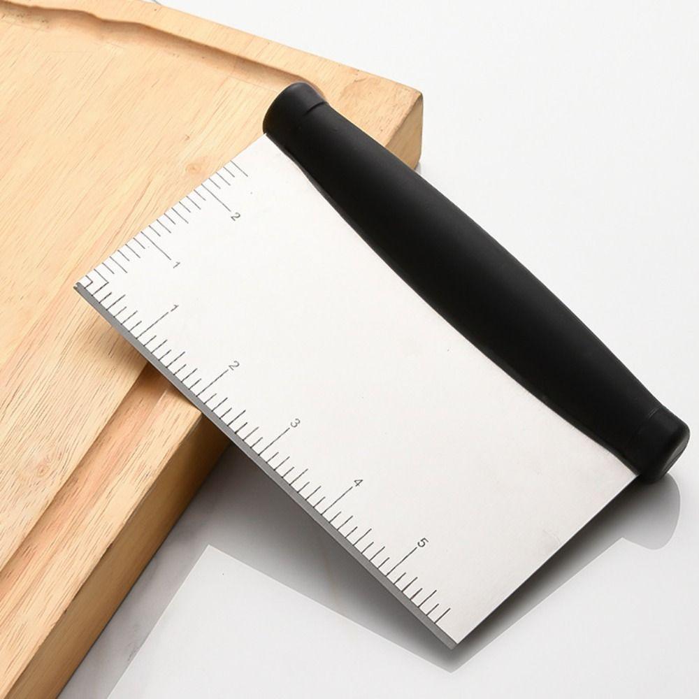 with Scale Dough Divider Rectangle Dough Scraper Portable Stainless Steel Dough Cutter Cake dough cutter
with Scale Dough Divider Rectangle Dough Scraper Portable Stainless Steel Dough Cutter Cake dough cutter