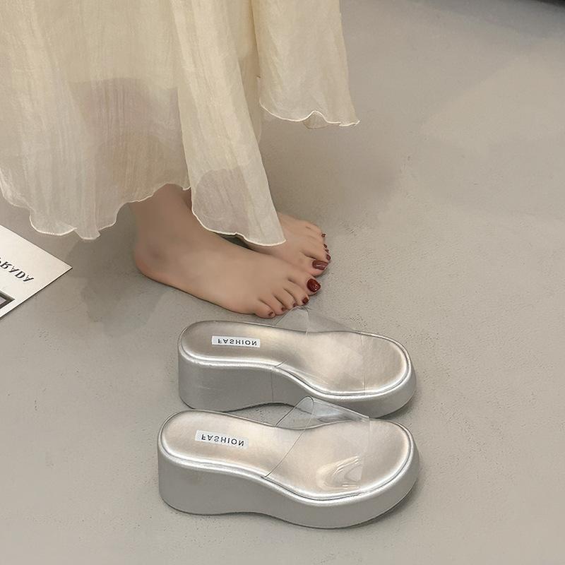 Маффины на толстой подошве крутые тапочки туфельки феи 2025 новая летняя мода уличная одежда танкетка увеличивающие рост прозрачные сандалии с ремешком 40 серебряный
Маффины на толстой подошве крутые тапочки туфельки феи 2025 новая летняя мода уличная одежда танкетка увеличивающие рост прозрачные сандалии с ремешком 40 серебряный