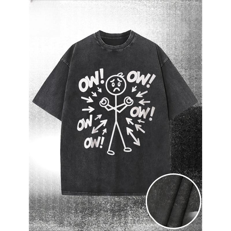 distressed stick figure design with playful OW text, high-quality cotton fabric,perfect for everyday outfits and unique gift ideas S чёрный
distressed stick figure design with playful OW text, high-quality cotton fabric,perfect for everyday outfits and unique gift ideas S чёрный