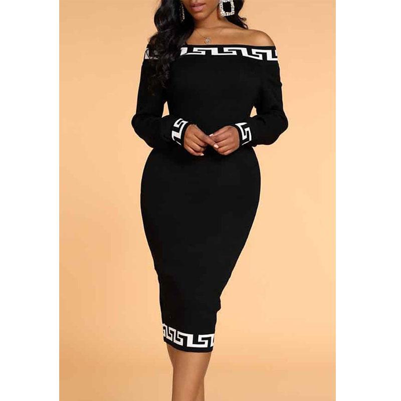 2024 женская модная повседневная сумка на бедре с простой строчкой и принтом платье на одно плечо Роскошный дизайнер с длинными рукавами узкая юбка L чёрный
2024 женская модная повседневная сумка на бедре с простой строчкой и принтом платье на одно плечо Роскошный дизайнер с длинными рукавами узкая юбка L чёрный