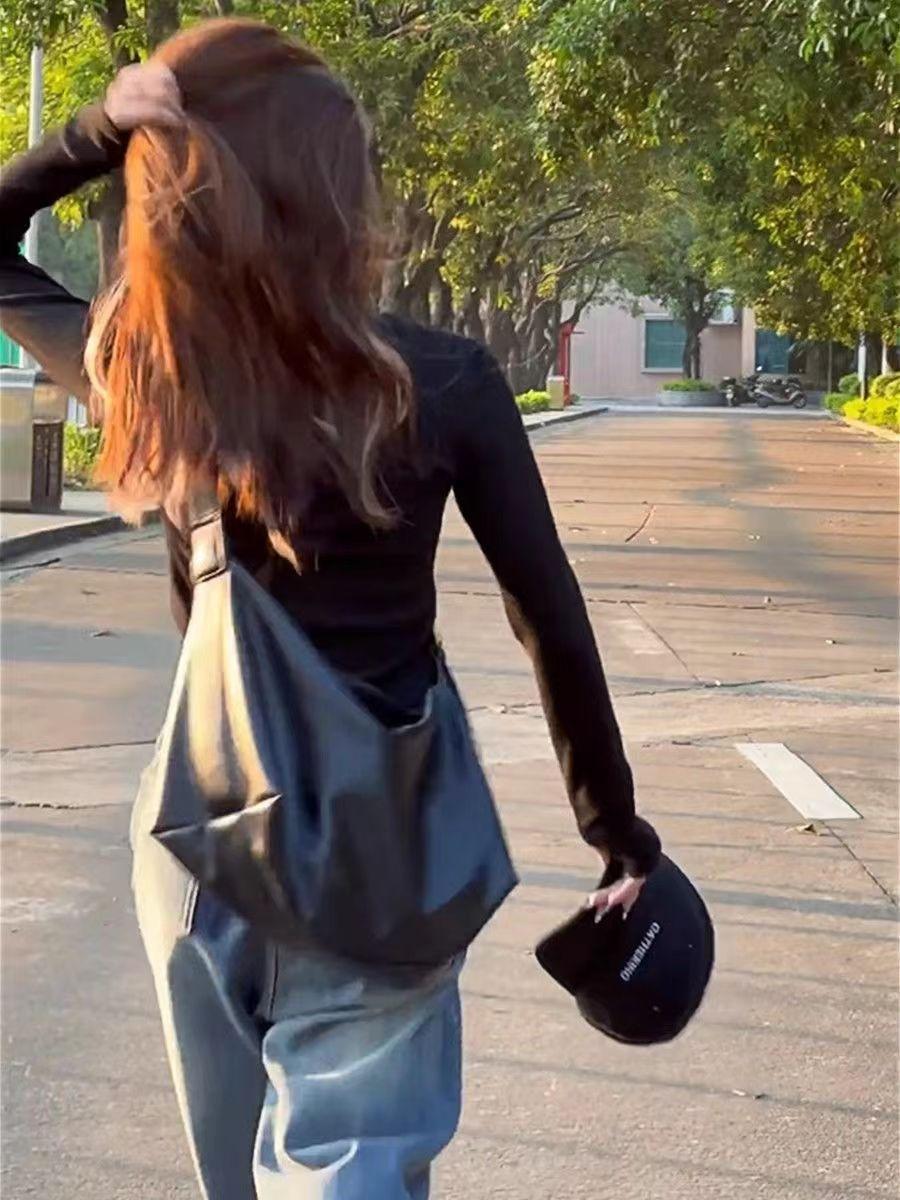 Bag Women S Premium Tote Soft Face Crossbody Large Capacity One Shoulder Class Commuter Bag Niche Crossbody Bag чорний
Bag Women S Premium Tote Soft Face Crossbody Large Capacity One Shoulder Class Commuter Bag Niche Crossbody Bag чорний