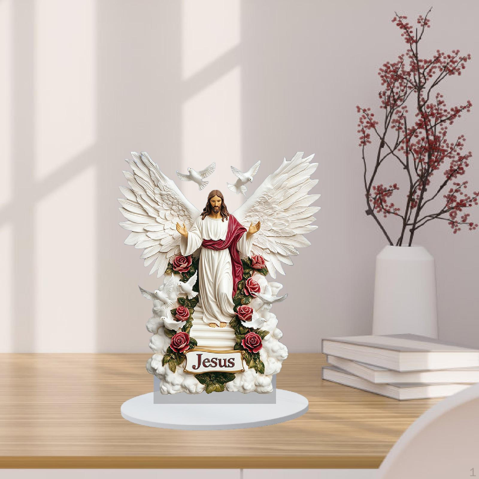 Jesus Ornament Table Sign Decorative Collectible Novelty Party Decoration 2D Flat Acrylic for
Jesus Ornament Table Sign Decorative Collectible Novelty Party Decoration 2D Flat Acrylic for