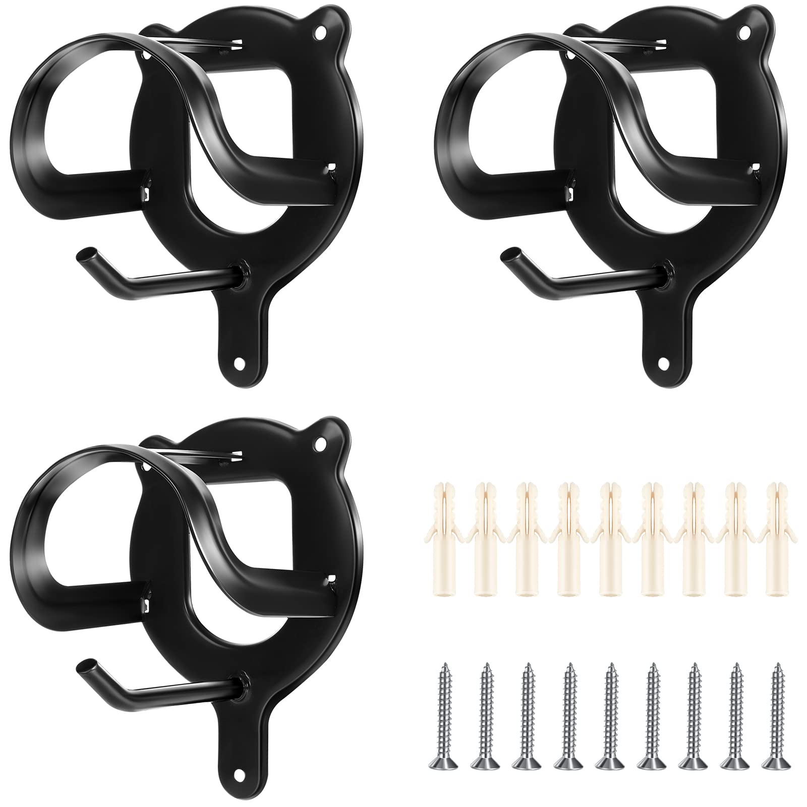 Dunzy 3 Counts Horse Bridle Rack Bracket Bridle Hooks Tack Storage Halter Hanger Metal Holder with Tubes and Screw for Horse Barn Supplies(Black) чорний
Dunzy 3 Counts Horse Bridle Rack Bracket Bridle Hooks Tack Storage Halter Hanger Metal Holder with Tubes and Screw for Horse Barn Supplies(Black) чорний