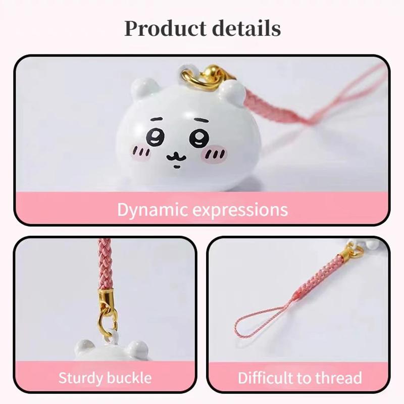 Мультфильм Kawaii Chiikawa серии Water Tone Bell Декоративный кулон Hachiware Bell Подвеска Usagi Женский брелок Подарки
Мультфильм Kawaii Chiikawa серии Water Tone Bell Декоративный кулон Hachiware Bell Подвеска Usagi Женский брелок Подарки