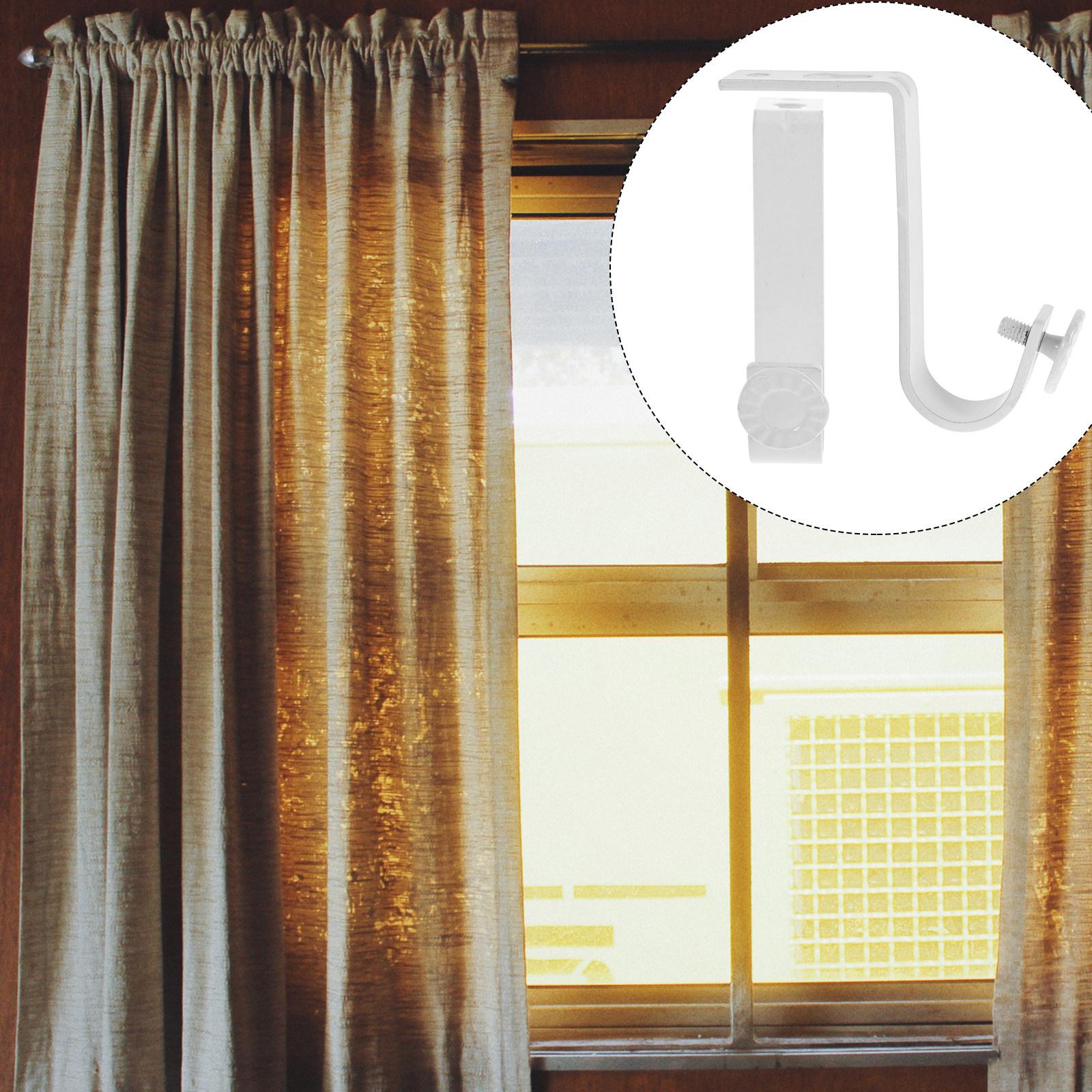 2pcs Curtain Rod Brackets Wall Mount Home Office Dorm Decor Iron Support Holder For 22Mm Tubes Rust-Proof Non-Slip Easy Fix other
2pcs Curtain Rod Brackets Wall Mount Home Office Dorm Decor Iron Support Holder For 22Mm Tubes Rust-Proof Non-Slip Easy Fix other