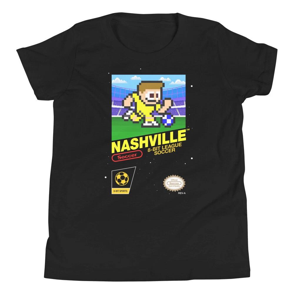 Nashville SC 8-bit Retro NES League Soccer Kit Jersey Kit Youth Kid Boys T-Shirt 4XL
Nashville SC 8-bit Retro NES League Soccer Kit Jersey Kit Youth Kid Boys T-Shirt 4XL