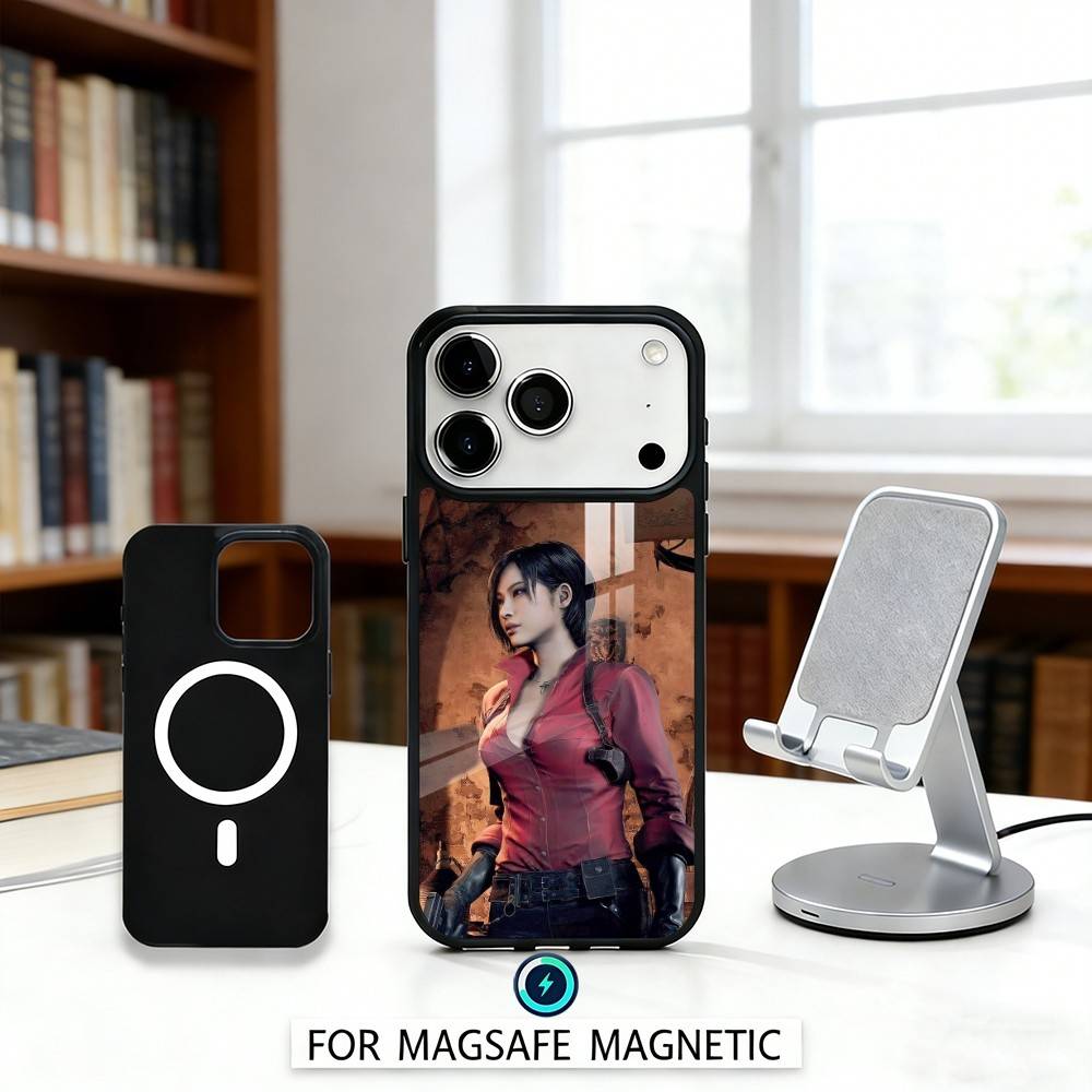 Ada W-Wong R-Resident E-Evil Phone Case Magnetic For iPhone17 16 15 14 13 12 Pro Max For Magsafe Wireless Charging Cover iPhone11PRO
Ada W-Wong R-Resident E-Evil Phone Case Magnetic For iPhone17 16 15 14 13 12 Pro Max For Magsafe Wireless Charging Cover iPhone11PRO