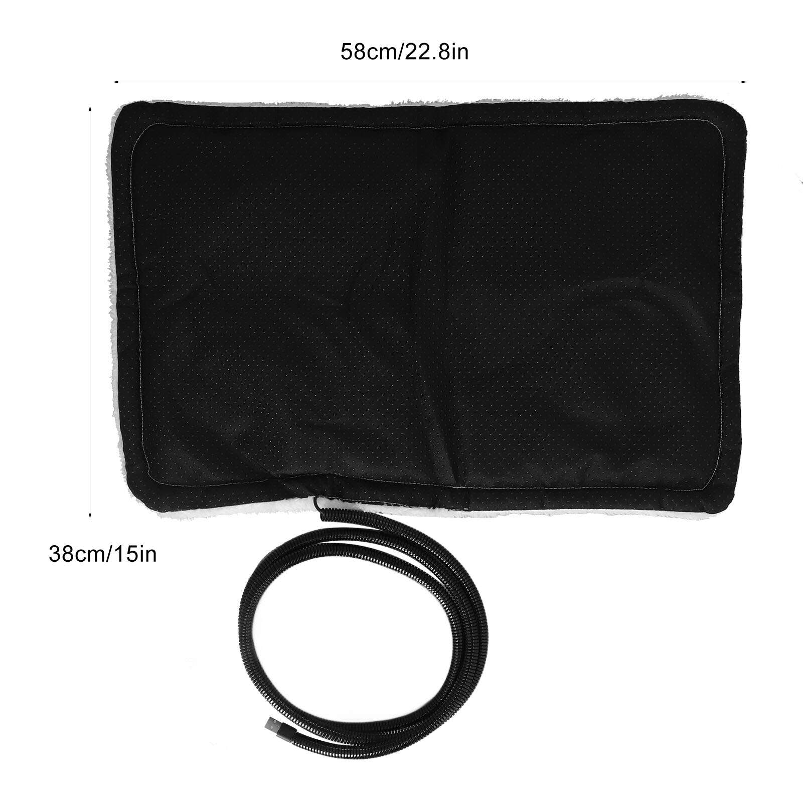 10 Вт 5 В Подогреваемая кровать для домашних животных USB-интерфейс Электрическая устойчивая к укусам грелка для домашних животных для собак и кошек 58x38x2cm / 22.8x15.0x0.8in
10 Вт 5 В Подогреваемая кровать для домашних животных USB-интерфейс Электрическая устойчивая к укусам грелка для домашних животных для собак и кошек 58x38x2cm / 22.8x15.0x0.8in