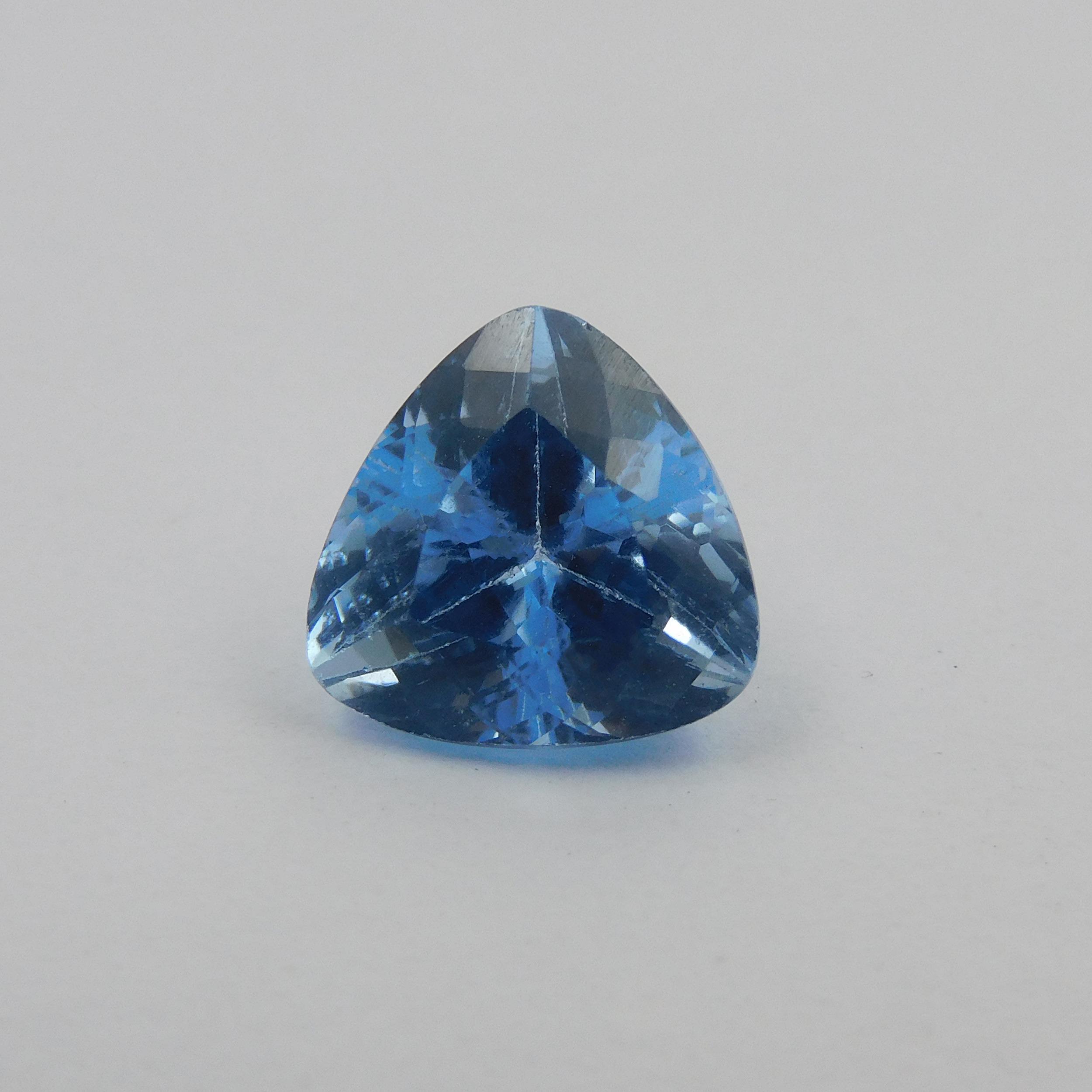 Natural Ceylon Blue Sapphire 4.9ct Trillion Cut Certified Loose Gemstone 10.2 mm approx синій
Natural Ceylon Blue Sapphire 4.9ct Trillion Cut Certified Loose Gemstone 10.2 mm approx синій
