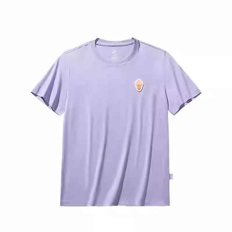 Anta Comfortable Breathable Solid Color Round Neck Versatile Short Sleeve T-Shirt Women T-Shirts Fresh-Purple 962528112-2 XS
Anta Comfortable Breathable Solid Color Round Neck Versatile Short Sleeve T-Shirt Women T-Shirts Fresh-Purple 962528112-2 XS