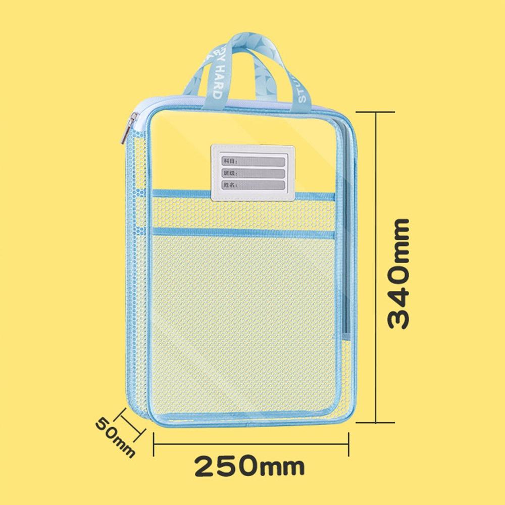 Mesh A4 File Folder Dopamine Color Document Folder Portable File Organizer Gift синій
Mesh A4 File Folder Dopamine Color Document Folder Portable File Organizer Gift синій
