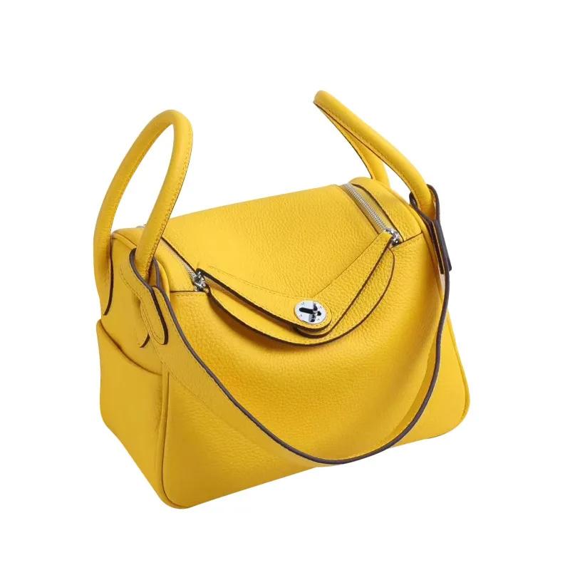 100% Genuine Leather Lindi Style Bag: NO LOGO, Luxury Ladies Handbag Fashion Cute Side Bag Classic Daily Tote Bag 19cm Silver Hardware жовтий
100% Genuine Leather Lindi Style Bag: NO LOGO, Luxury Ladies Handbag Fashion Cute Side Bag Classic Daily Tote Bag 19cm Silver Hardware жовтий