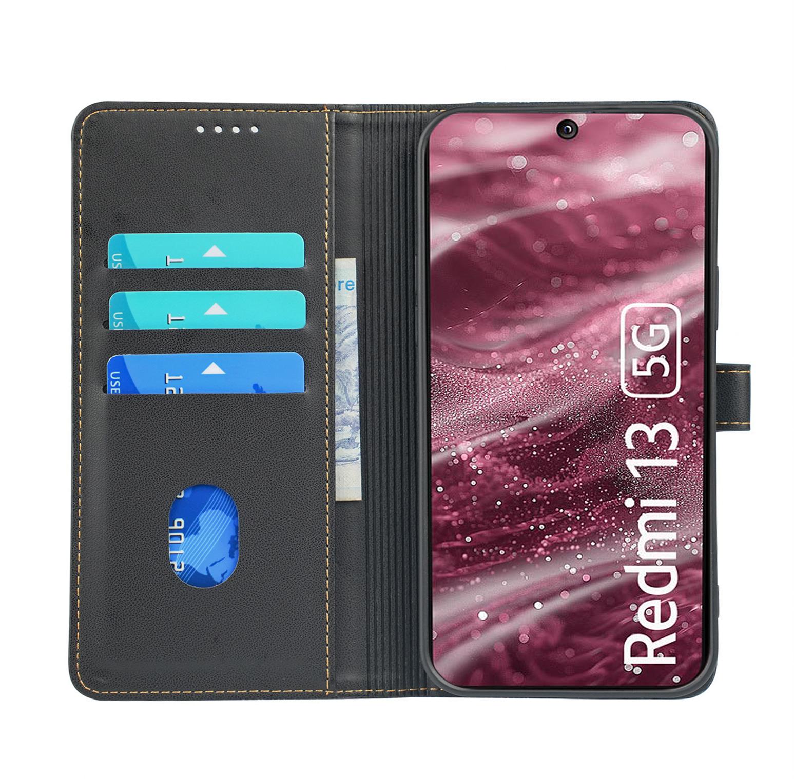 For Xiaomi Redmi 13 4G/5G Case Magnetic Clasp Four Leaf Clover Leather Phone Cover Black
For Xiaomi Redmi 13 4G/5G Case Magnetic Clasp Four Leaf Clover Leather Phone Cover Black