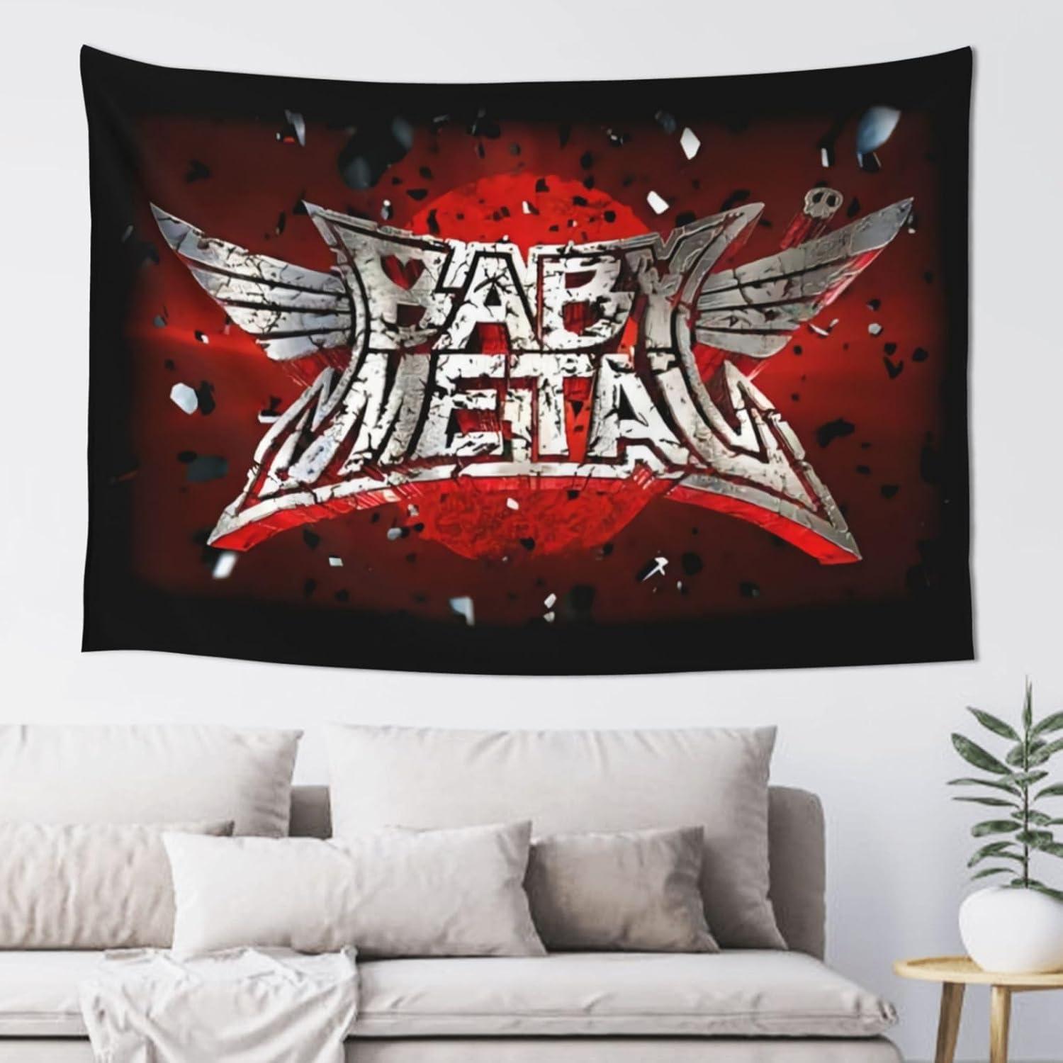 Tapestry lajeri babymetal bedroom home art 75x100 чёрный
Tapestry lajeri babymetal bedroom home art 75x100 чёрный