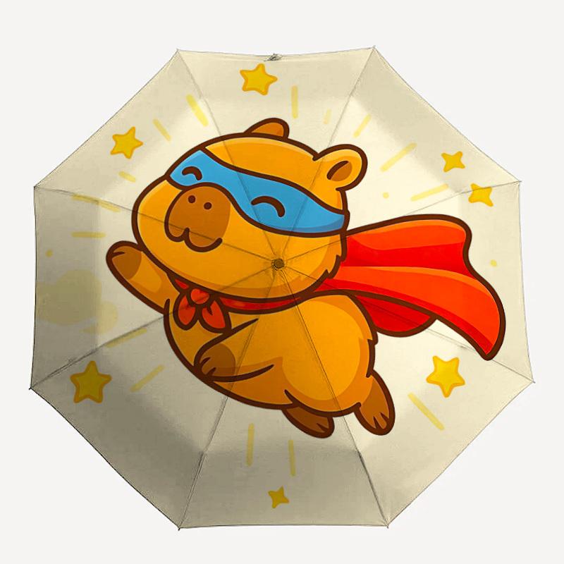 1pc Superhero Flying Bear Automatic Open/Close Umbrella - Compact Travel Umbrella with 8-Rib Durable Frame, Lightweight & Portable Design z72
1pc Superhero Flying Bear Automatic Open/Close Umbrella - Compact Travel Umbrella with 8-Rib Durable Frame, Lightweight & Portable Design z72