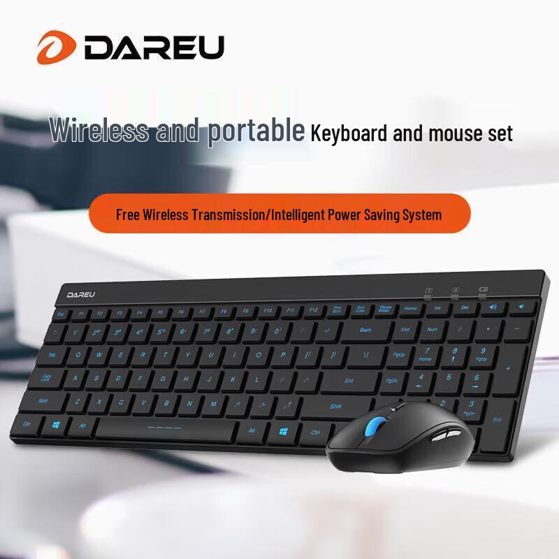 Dareu LK189 Wireless Office Keyboard and Mouse Combo
Dareu LK189 Wireless Office Keyboard and Mouse Combo