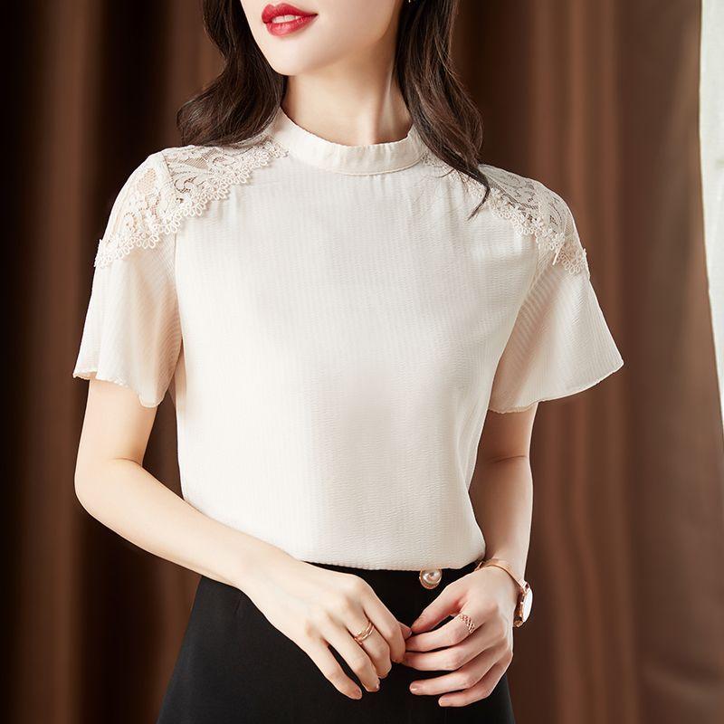 Chic Chinese Style Summer Blouse Womens Lace Short Sleeve Casual Fashion Chiffon Top S абрикосовый
Chic Chinese Style Summer Blouse Womens Lace Short Sleeve Casual Fashion Chiffon Top S абрикосовый