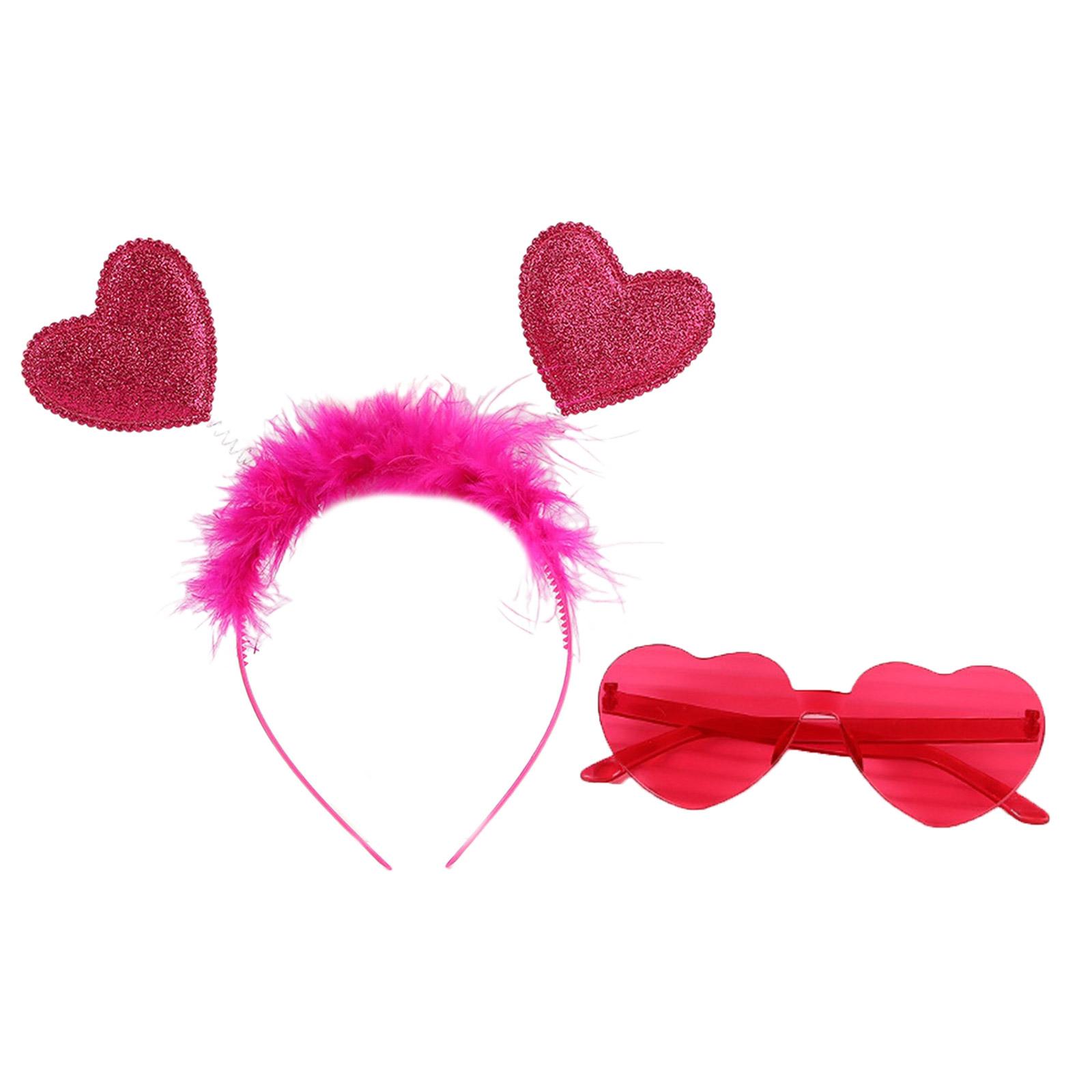 Glitter Hair Hoop Heart Valentine s Day Rose-Selling Engagement Party Delicate Glasses Sequins Hairband Celebrations D
Glitter Hair Hoop Heart Valentine s Day Rose-Selling Engagement Party Delicate Glasses Sequins Hairband Celebrations D