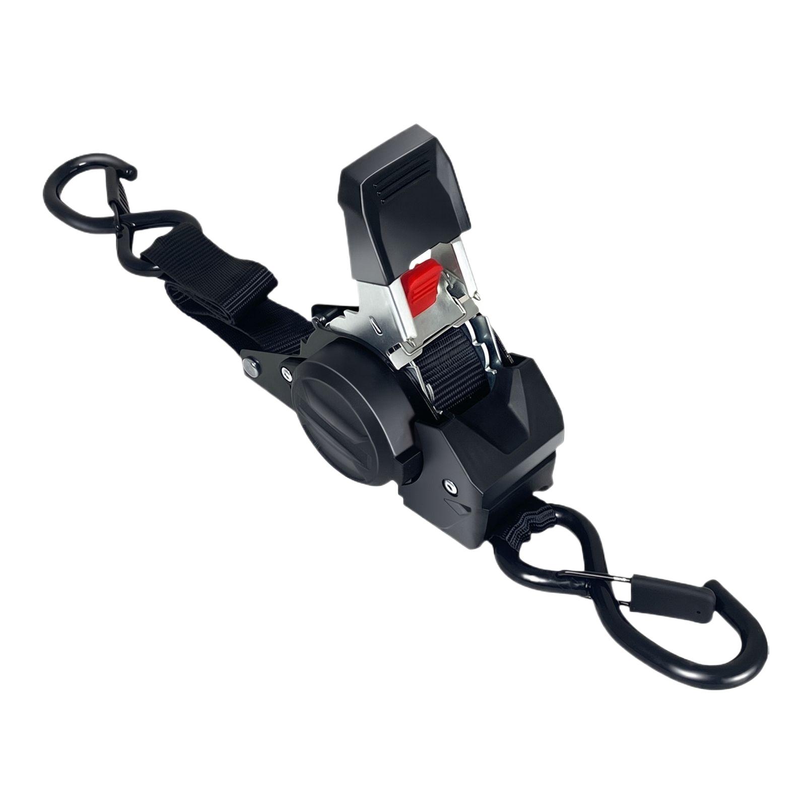 Automatic Retractable Ratchet Tie Down Strap with Heavy Duty Hooks Adjustable Length for Securing Cargo Motorcycle Luggage and Outdoor Gear One Size чёрный
Automatic Retractable Ratchet Tie Down Strap with Heavy Duty Hooks Adjustable Length for Securing Cargo Motorcycle Luggage and Outdoor Gear One Size чёрный