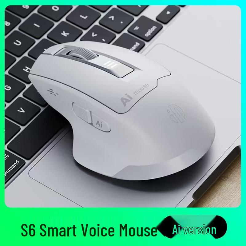 Inphic S6 AI Voice Wireless Bluetooth Mouse
Inphic S6 AI Voice Wireless Bluetooth Mouse