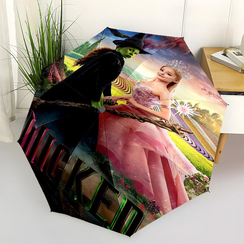 Wicked, Fantasy Themed Automatic Opening and Closing Umbrella, Compact Travel Umbrella, Lightweight and Portable, Suitable for Beach Commuti
Wicked, Fantasy Themed Automatic Opening and Closing Umbrella, Compact Travel Umbrella, Lightweight and Portable, Suitable for Beach Commuti