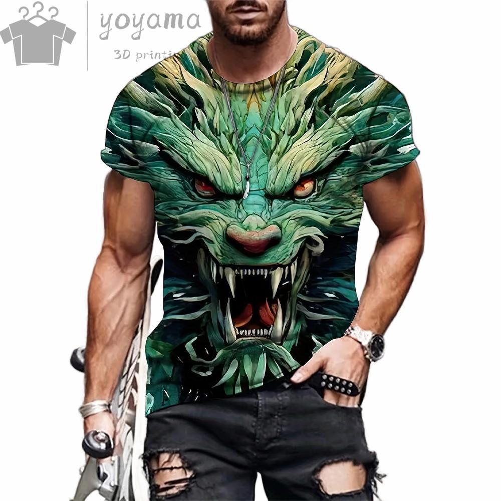 Men s Fashions T-Shirt Dragon 3d Printed Short Sleeve Summer Casual Clothing Man Personalized Streetwear Harajuku O-Neck Top Tee 5XL
Men s Fashions T-Shirt Dragon 3d Printed Short Sleeve Summer Casual Clothing Man Personalized Streetwear Harajuku O-Neck Top Tee 5XL