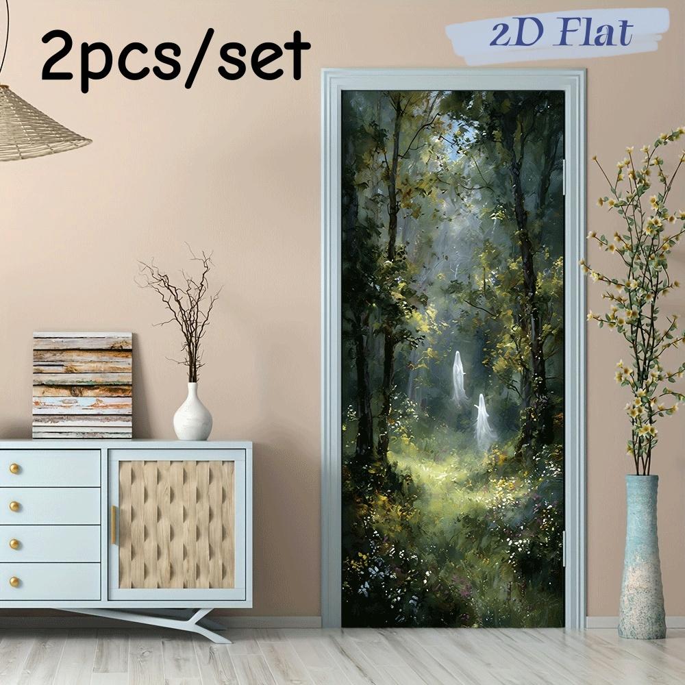 2pcs Fantasy Forest Ghost Wall Stickers Living Room Bedroom Children s Room Decoration Stickers Halloween Festival Decoration St (as the picture,38.5x200cmx2)
2pcs Fantasy Forest Ghost Wall Stickers Living Room Bedroom Children s Room Decoration Stickers Halloween Festival Decoration St (as the picture,38.5x200cmx2)