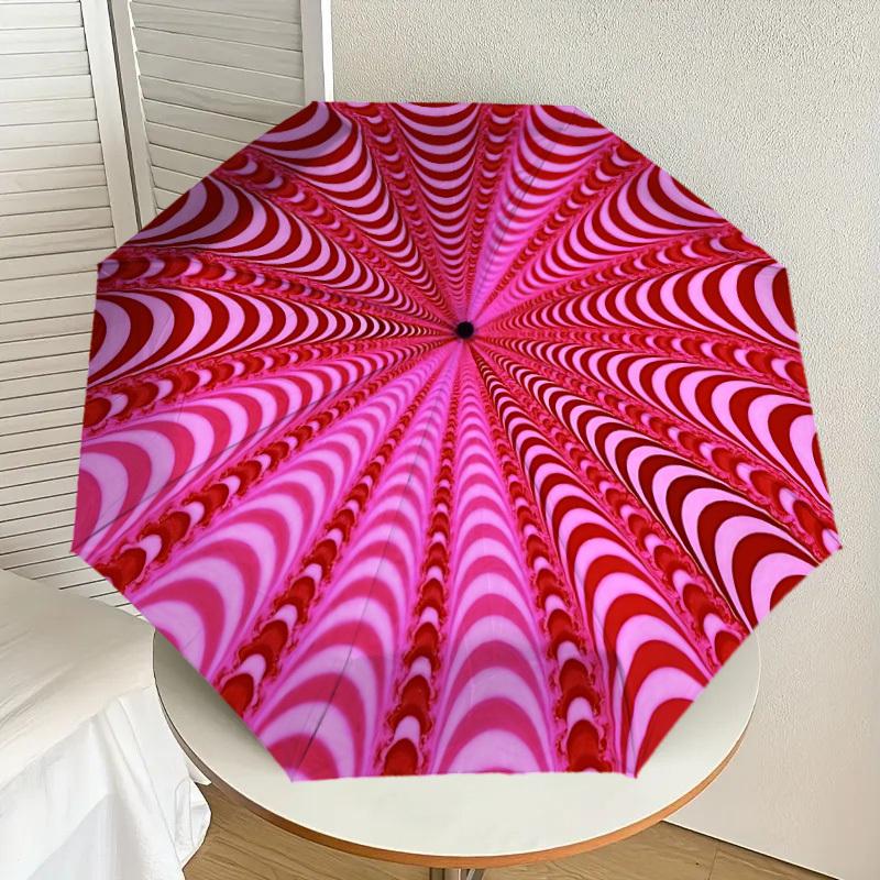 1pc Abstract Pattern Automatic Folding Umbrella, Heavy-Duty 8-Rib Construction, Perfect for Everyday yy251114174
1pc Abstract Pattern Automatic Folding Umbrella, Heavy-Duty 8-Rib Construction, Perfect for Everyday yy251114174