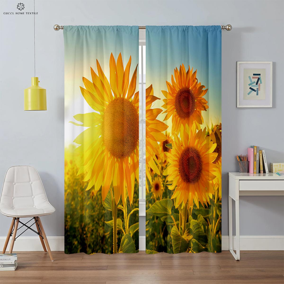 Шторы с принтом подсолнухов в пасторальном стиле, декоративные шторы, подходят для спальни, гостиной, кабинета, 2 шт. W50xH130(CM)x2PCS&Grommet Top
Шторы с принтом подсолнухов в пасторальном стиле, декоративные шторы, подходят для спальни, гостиной, кабинета, 2 шт. W50xH130(CM)x2PCS&Grommet Top