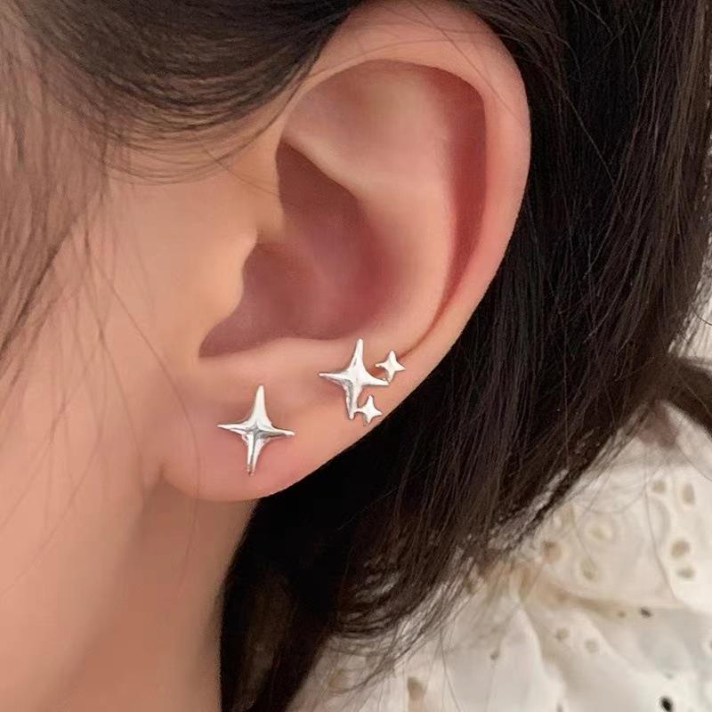 925 Silver Hoops Earrings for Women Simple Irregular Versatile Round Circle Earrings Prevent Allergy Jewelry Party Gift
925 Silver Hoops Earrings for Women Simple Irregular Versatile Round Circle Earrings Prevent Allergy Jewelry Party Gift