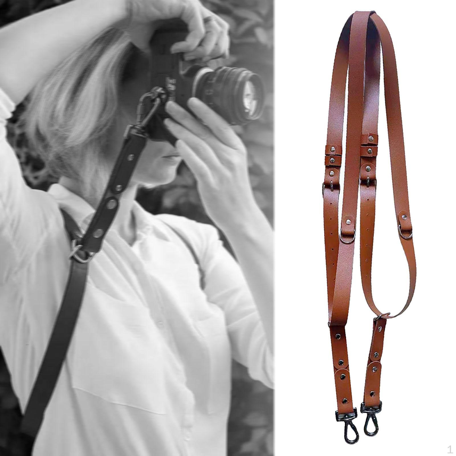 Camera Shoulder Strap ,Double Harness Travel Daily Matching Photography Enthusiasts коричневий
Camera Shoulder Strap ,Double Harness Travel Daily Matching Photography Enthusiasts коричневий