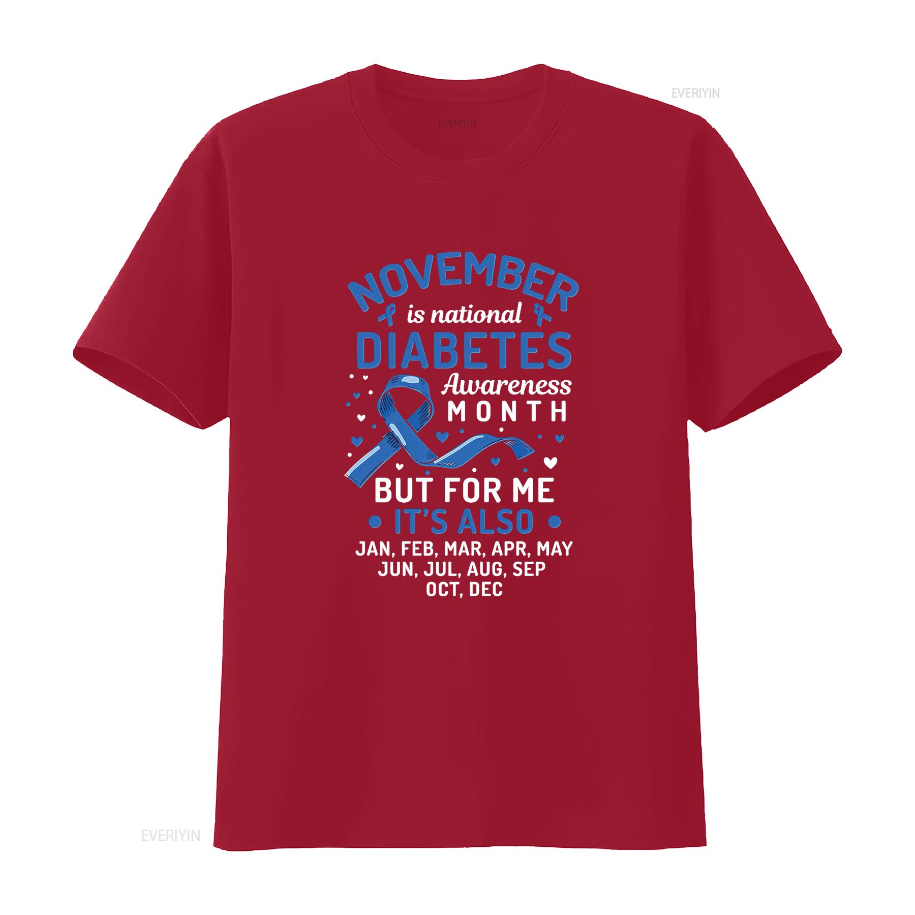 Womens November Is National Diabetes Awareness Month Support T Shirt Black 2X Large vintage Washed Unisex Stylish S
Womens November Is National Diabetes Awareness Month Support T Shirt Black 2X Large vintage Washed Unisex Stylish S