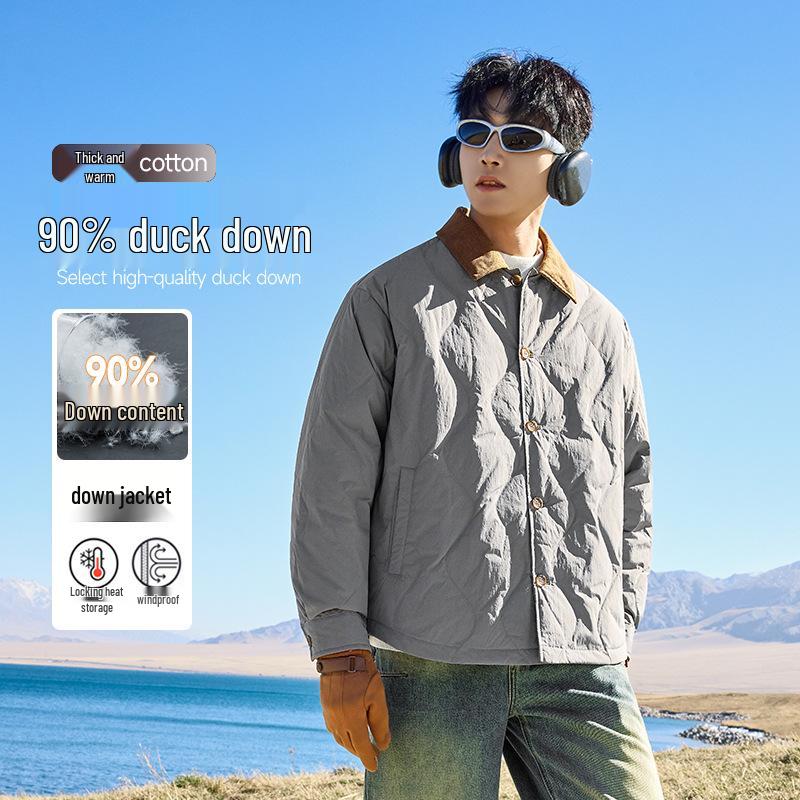 2025 Winter Couple s Solid Color Loose Fit Down Jacket - Warm, Simple, and Stylish 2XL
2025 Winter Couple s Solid Color Loose Fit Down Jacket - Warm, Simple, and Stylish 2XL