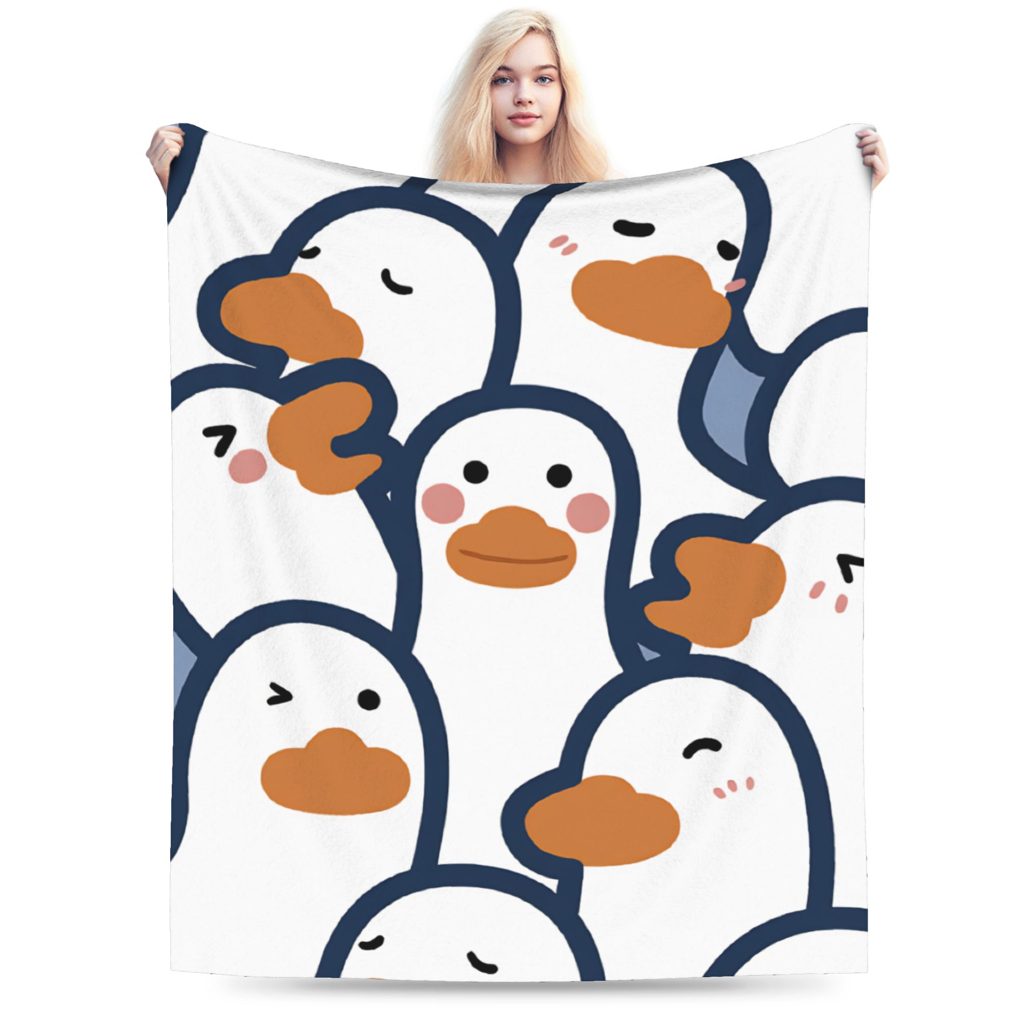 Cute Cartoon Duck Plush Blankets Boy Girl Flannel Throw Blanket Chair Bed Soft Warm Design Quality Bedspread Birthday Present 75x90cm
Cute Cartoon Duck Plush Blankets Boy Girl Flannel Throw Blanket Chair Bed Soft Warm Design Quality Bedspread Birthday Present 75x90cm