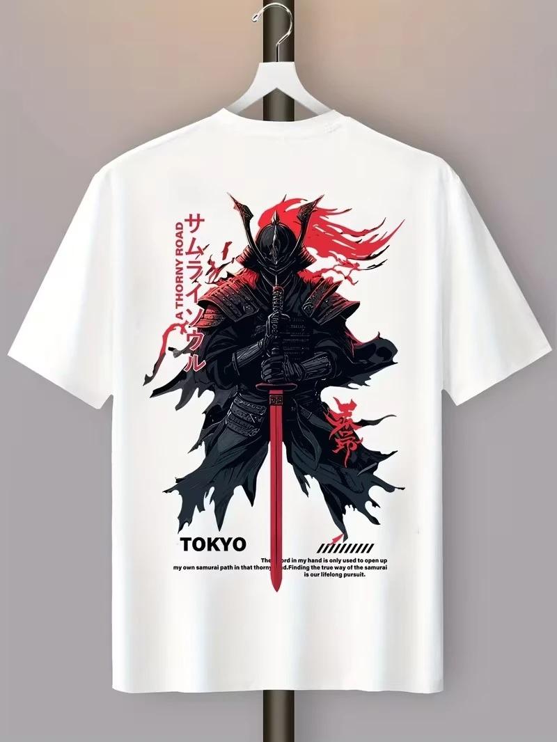 Japanese Ronin Samurai Tokyo Bushido Graphic T-Shirt Dark Warrior Oversized Black Unisex Streetwear T-shirt XXXL
Japanese Ronin Samurai Tokyo Bushido Graphic T-Shirt Dark Warrior Oversized Black Unisex Streetwear T-shirt XXXL